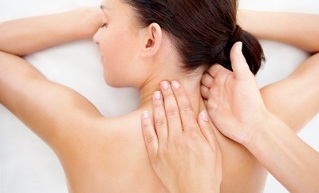masáž pro cervikální osteochondrózu