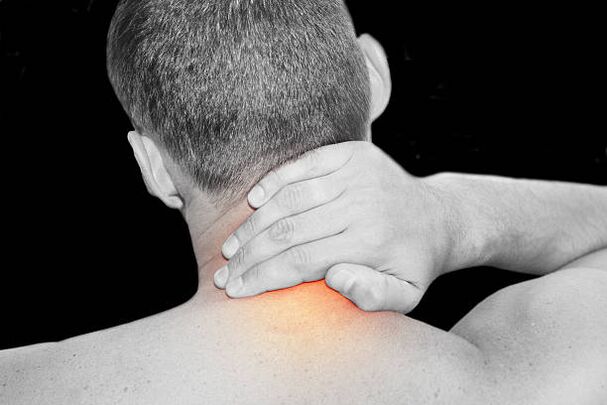 Osteochondróza krční páteře u muže